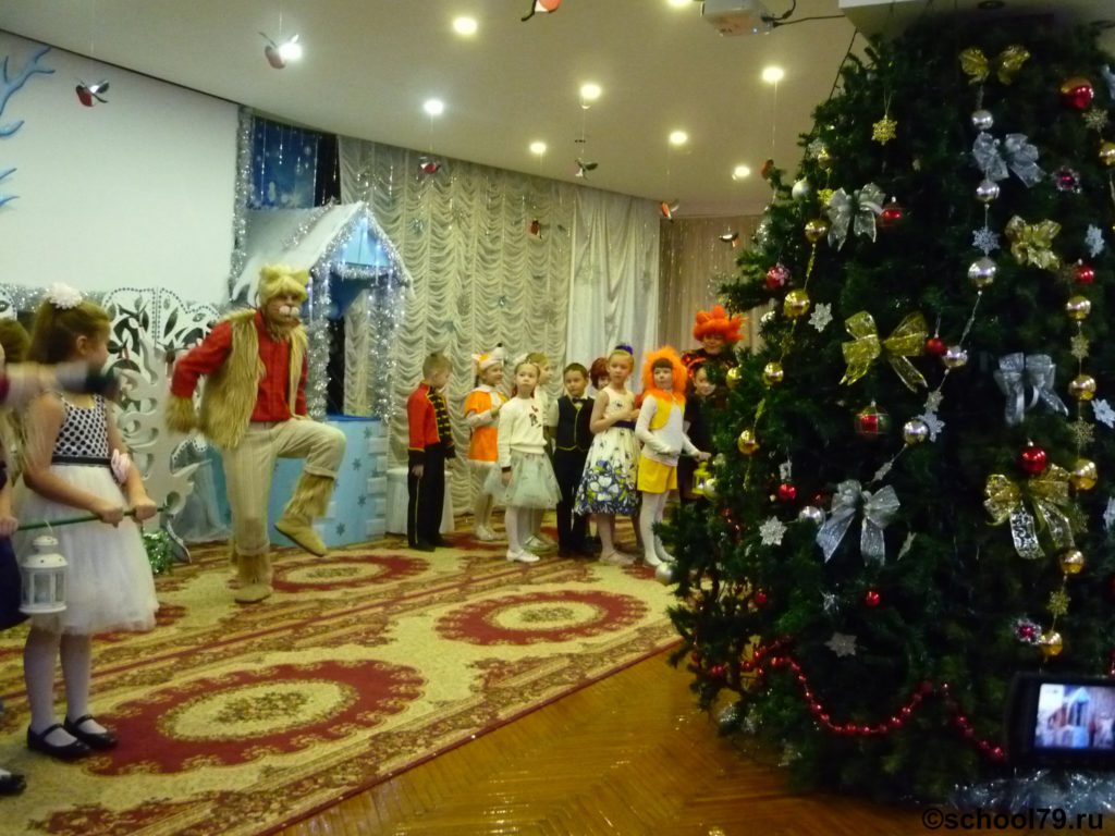 1 А класс посетил новогоднее представление (Кл.руководитель Чабанова Т.А.)